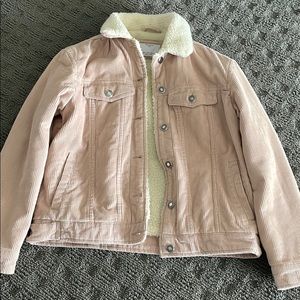 Corduroy & Sherpa jean jacket